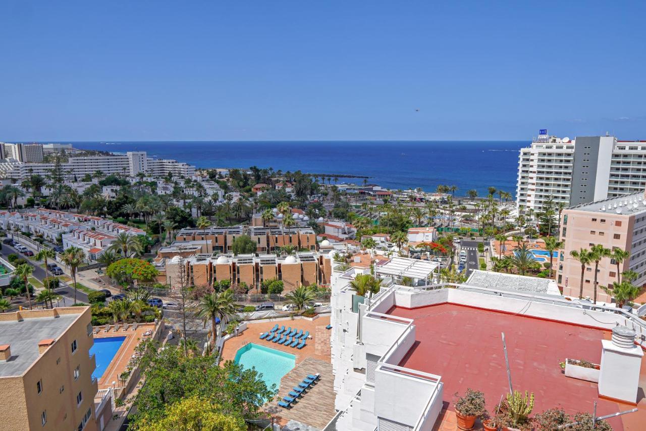 Stylish Modern Studio With Ocean View And Pools, 1001, Ponderosa Playa de las Américas Eksteriør billede