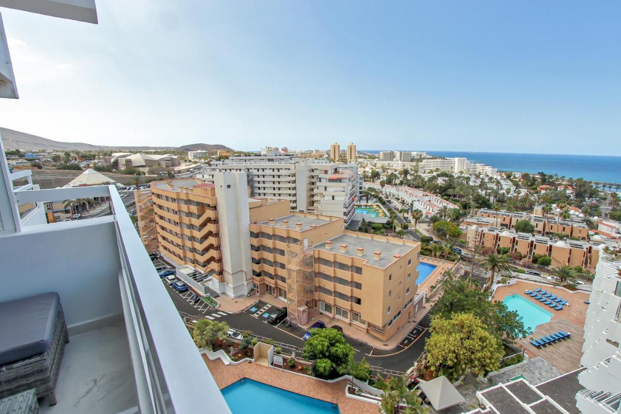 Stylish Modern Studio With Ocean View And Pools, 1001, Ponderosa Playa de las Américas Eksteriør billede